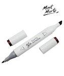 Mont Marte Art Marker Dual Tip E6 Chocolate No 92 - Μαρκαδόρος Ζωγραφικής No 92 Σοκολατί MGRD0051_01