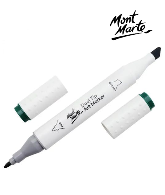 MONT MARTE - Mont Marte Art Marker Dual Tip G10 Forest Green No 50 - Μαρκαδόρος Ζωγραφικής No 50 Πράσινο MGRD0043_01