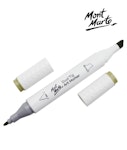 Mont Marte Art Marker Dual Tip G12 Yellow Green No 48- Μαρκαδόρος Ζωγραφικής No 48  MGRD0045_01