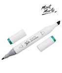 Mont Marte Art Marker Dual Tip G3 Viridian No 54 - Μαρκαδόρος Ζωγραφικής No 54 Πράσινο  MGRD0036_01