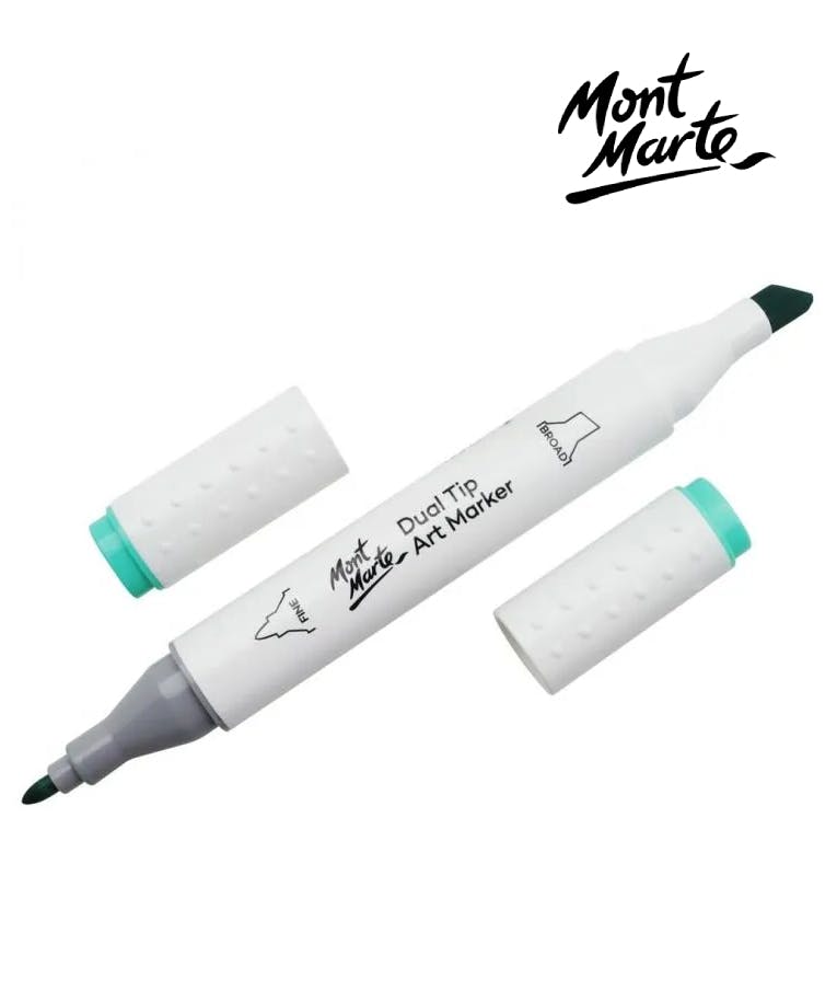  Art Marker Dual Tip G4 Mint Green Light No 58 - Μαρκαδόρος Ζωγραφικής No 58 Ανοιχτό Πράσινο  MGRD0037_01