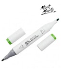 Mont Marte Art Marker Dual Tip G7 Vivid Green No 46 - Μαρκαδόρος Ζωγραφικής No 46 Πράσινο MGRD0040_01