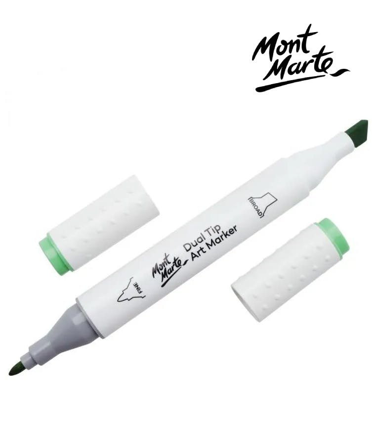 MONT MARTE - Mont Marte Art Marker Dual Tip G8 Pale Green No 59 - Μαρκαδόρος Ζωγραφικής No 59 Παλ Πράσινο MGRD0041_01