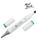 Mont Marte Art Marker Dual Tip G9 Emerald Green No 55 - Μαρκαδόρος Ζωγραφικής No 55 MGRD0042_01