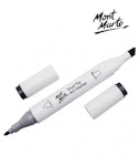 Mont Marte Art Marker Dual Tip GY3 Cool Grey No CG8 - Μαρκαδόρος Ζωγραφικής No CG8 Σκούρο Γκρι  MGRD0059_01