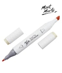 Mont Marte Art Marker Dual Tip 01 Raw Silk No 134 - Μαρκαδόρος Ζωγραφικής No 134 MGRD0001_01