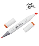 Mont Marte Art Marker Dual Tip 03 Orange No 23 - Μαρκαδόρος Ζωγραφικής No 23 Πορτοκαλί MGRD0008_01
