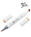 Mont Marte Art Marker Dual Tip 04 Marigold No 24 - Μαρκαδόρος Ζωγραφικής No 24 Ανοιχτό Πορτοκαλί MGRD0007_01