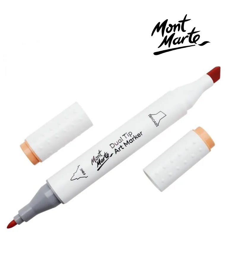  Art Marker Dual Tip 04 Marigold No 24 - Μαρκαδόρος Ζωγραφικής No 24 Ανοιχτό Πορτοκαλί MGRD0007_01