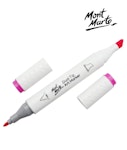Mont Marte Art Marker Dual Tip P4 Vivid Pink No 6 - Μαρκαδόρος Ζωγραφικής No 89 Έντονο Ροζ  MGRD0018_01