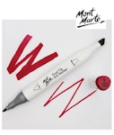 Mont Marte Art Marker Dual Tip R3 Cherry Pink No 5 - Μαρκαδόρος Ζωγραφικής No 5 Μπορντώ MGRD0010_01