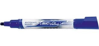 BIC -  Μαρκαδόρος Ασπροπίνακα Large Μπλε - Liquid Vell Whiteboard Marker Blue  902095