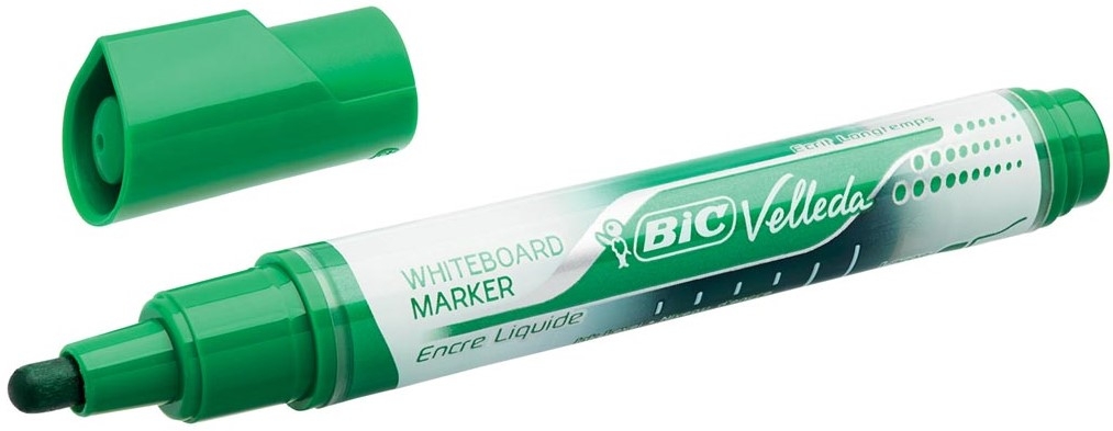 BIC -  Μαρκαδόρος Ασπροπίνακα Large Πράσινος - Liquid Vell Whiteboard Marker Green  902098