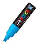 Μαρκαδόρος Γίγας κοντός Τυρκουαζ 71 Turquoise Uni-ball Posca 8mm PC-8K