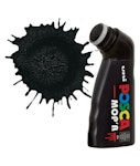 Uni Posca Mop'r Μαρκαδόρος PC-22 - Black 24 Μαύρο 3.0-19.0 mm me  για κάθε επιφάνεια