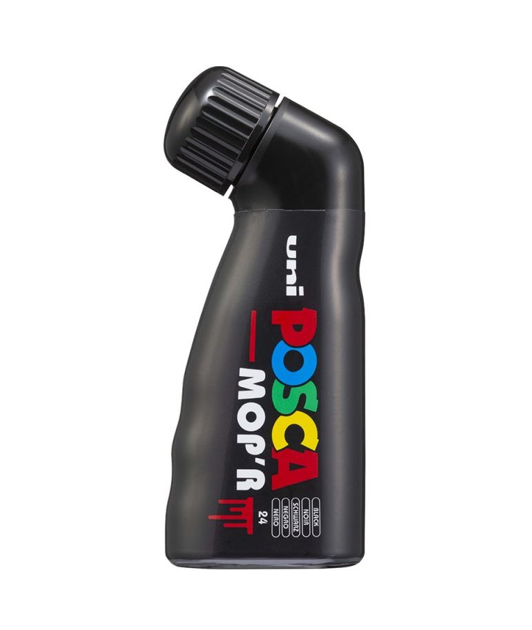 POSCA - Uni Posca Mop'r Μαρκαδόρος PC-22 - Black 24 Μαύρο 3.0-19.0 mm me  για κάθε επιφάνεια