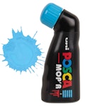 Uni Posca Mop'r Μαρκαδόρος PC-22 - Light Blue 8 Γαλάζιο 3.0-19.0 mm για κάθε επιφάνεια