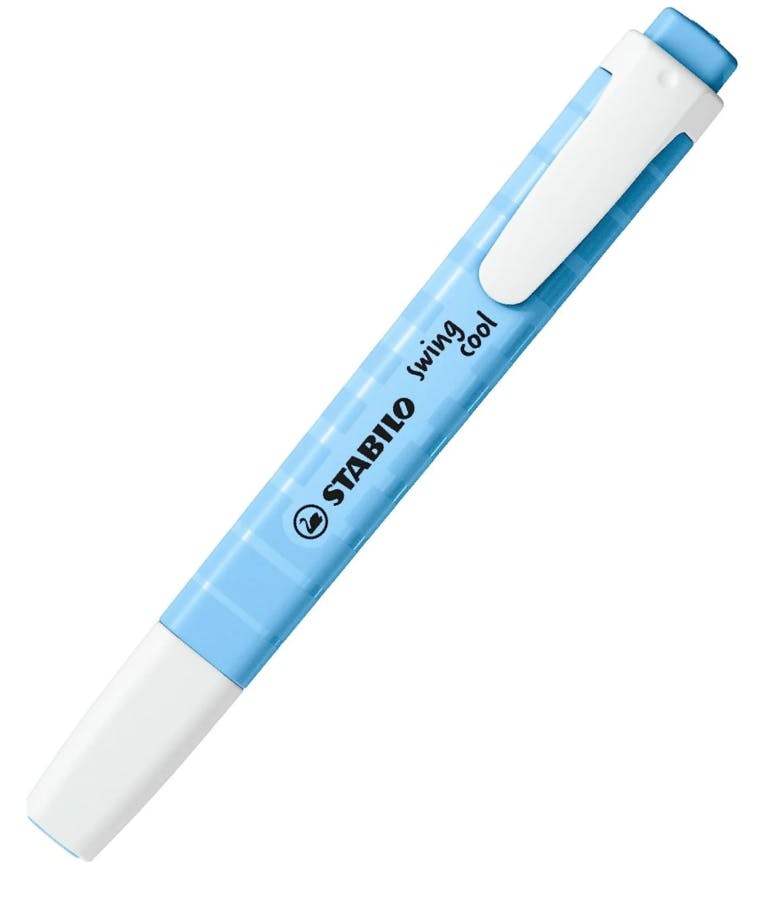 STABILO - Stabilo Swing Cool Pastel Breezy Blue Μαρκαδόροι Υπογράμμισης Παστέλ Γαλάζιο  275/112-8