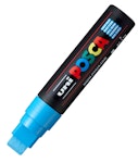 Μαρκαδόρος Γίγας Ανοιχτό Μπλε 8 Light Blue  Uni-ball Posca 15mm PC-17K