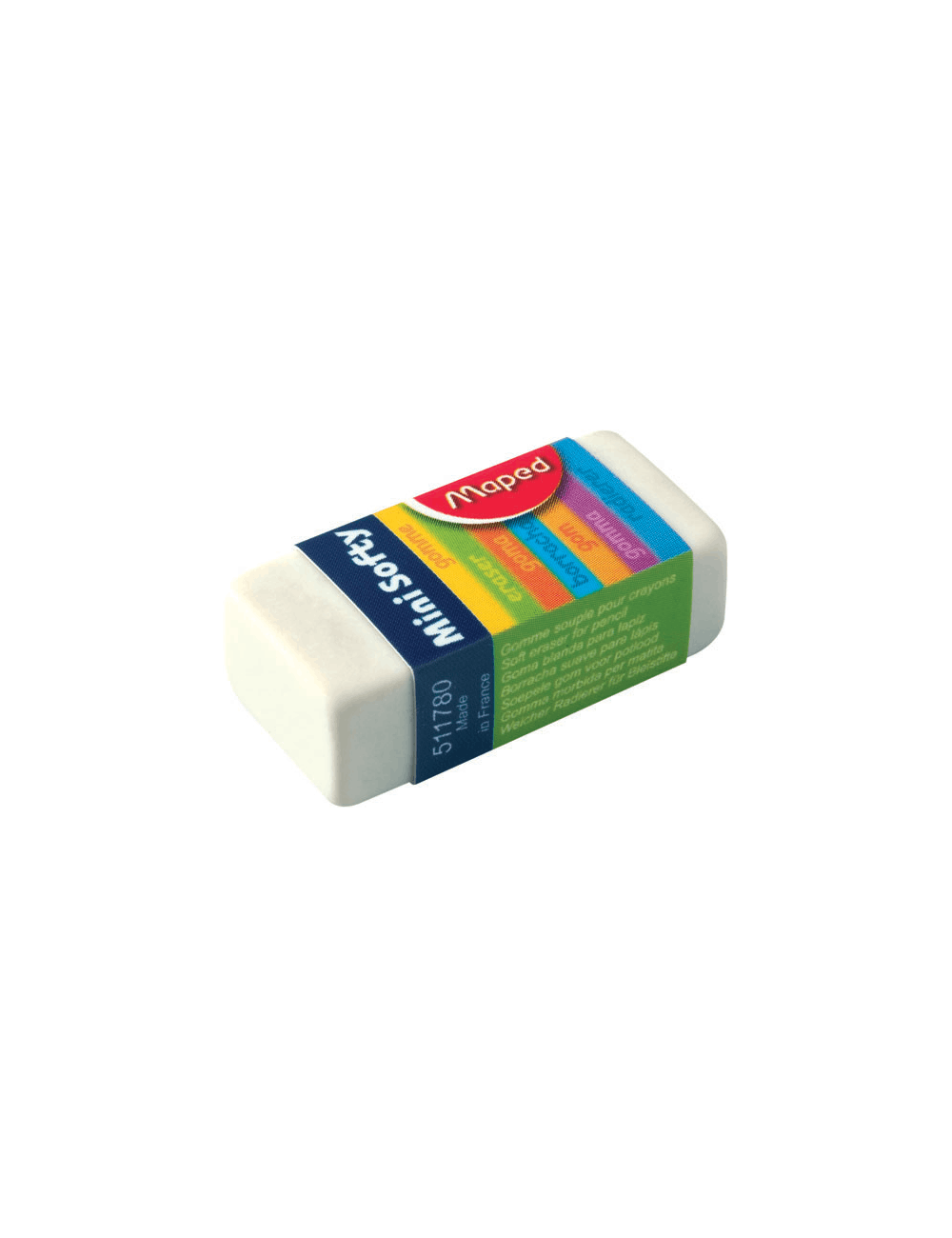 MAPED -  Γομα mini softy Λευκή 511780