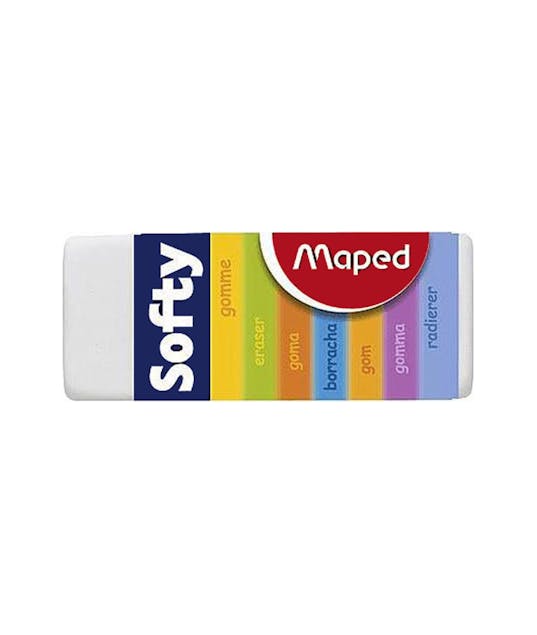 MAPED - Maped Γόμα Λευκή για Μολύβι Softy 511790