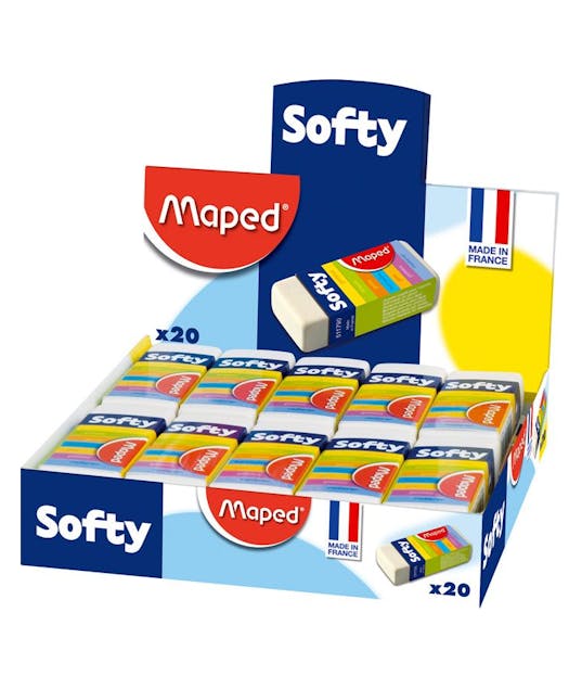 MAPED - Maped Γόμα Λευκή για Μολύβι Softy 511790
