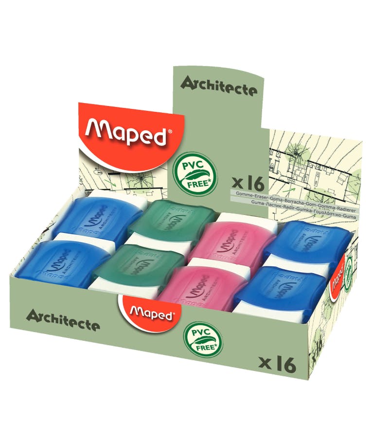 MAPED - Maped Γόμα για Μολύβι Architecte (Διάφορα Χρώματα) 511010