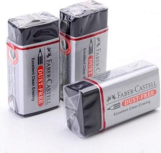 Faber Castell Γόμα DUST FREE Μαύρη  187171