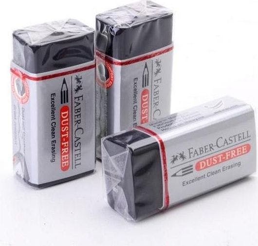 Faber Castell Γόμα DUST FREE Μαύρη  187171