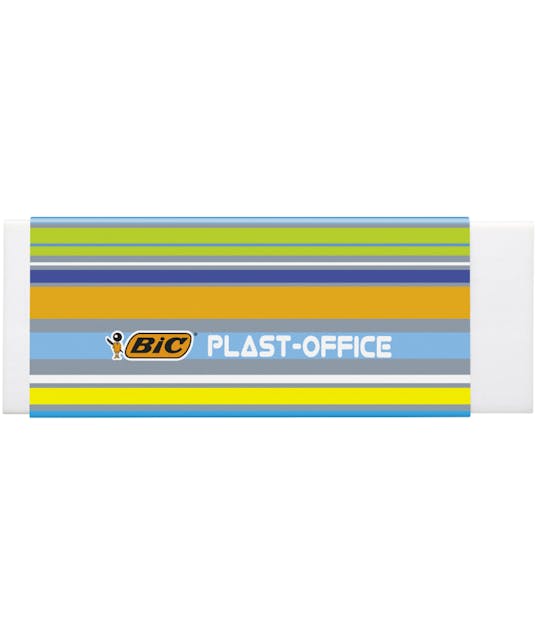 BIC - Bic Γόμα Λευκή για Μολύβι Plast-Office Μεγάλη 927867