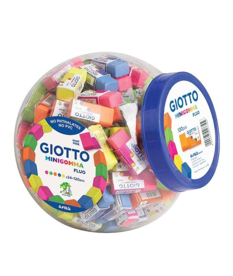 Giotto Fluo Γόμα 232700 διάφορα Χρωματα