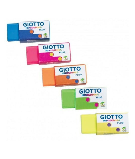 GIOTTO - Giotto Fluo Γόμα 232700 διάφορα Χρωματα