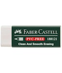Faber-Castell Γόμα για Μολύβι PVC FRED 7081N Λευκή 188121