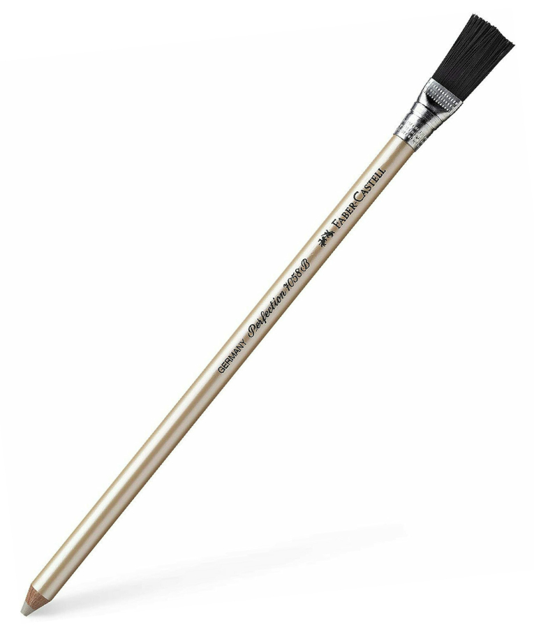 FABER CASTELL - Γόμα μολύβι Faber Castell με βουρτσάκι 7058-B 185800