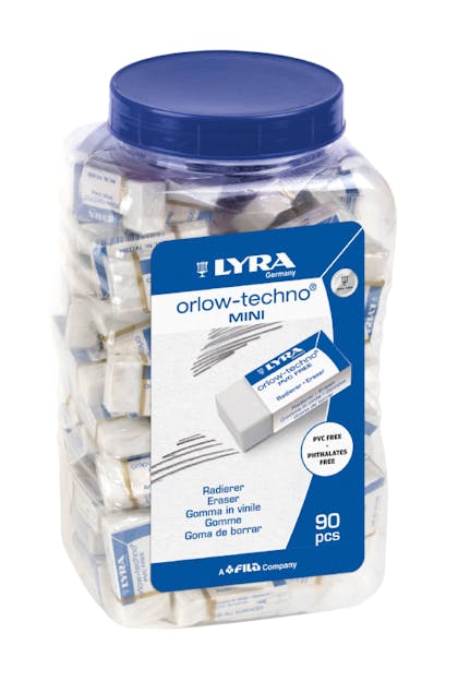 LYRA - Lyra Γόμα Λευκή Mini Orlow Techno  7414900