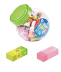 Keyroard Γόμες σε Neon και Pastel Χρώματα - Soft Erasers in Neon and Pastel Colours  KR972790