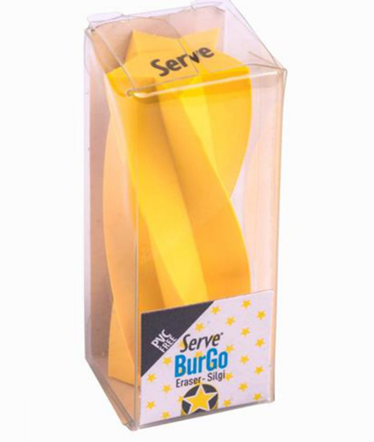 SERVE - Serve Γόμα Burgo Neon Κιτρινο 0.93.066