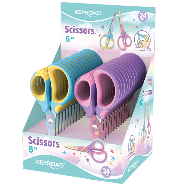 Keyroad Ψαλίδι Σχολικό 15cm SOFT PASTEL KR972539