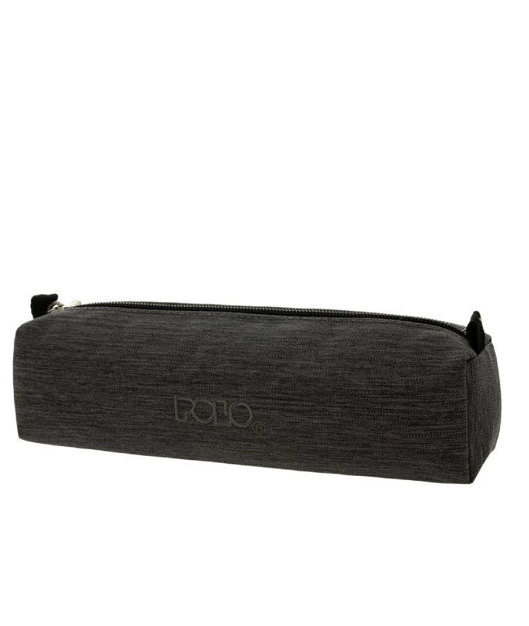 Polo Original Cord Pencil Case Wallet Κασετίνα Βαρελάκι με 1 Θήκη 9-37-006-2200 Σκούρο Γκρί και Δώρο Πορτοφόλι