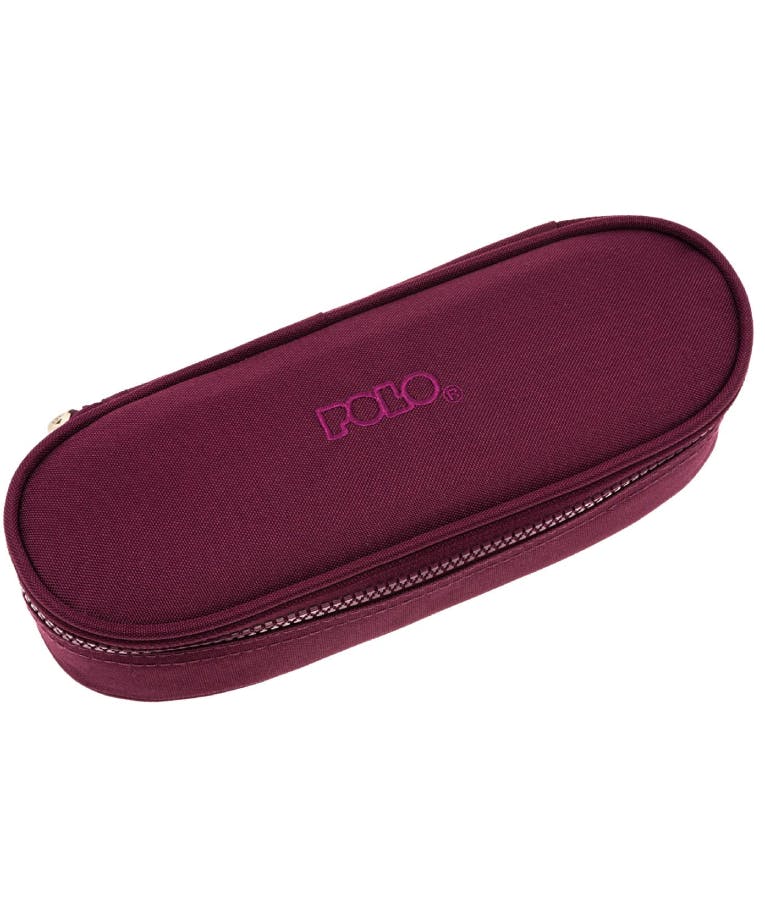 Polo Original Pencil Case Cord Κασετίνα Box με 1 Θήκη με Φερμουάρ 5 x 23 x 9 cm 9-37-003-4800 Μωβ