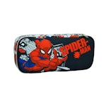  Σχολική Κασετίνα Οβάλ SPIDERMAN SPIDER WALL με 2 Θήκες  337-07144