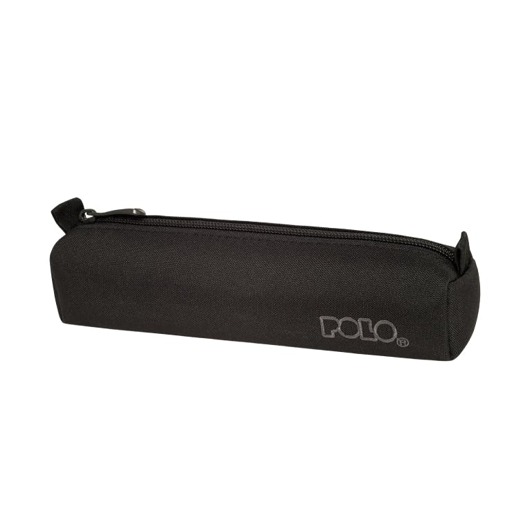 Polo Original Pencil Case Roll Cord Κασετίνα Βαρελάκι με 1 Θήκη  5x20x5cm  9-37-008-2000  Μαύρο