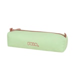 Polo Original Pencil Case Wallet 3 Dos Κασετίνα Βαρελάκι με 1 Θήκη 9-37-006-6939 Λαχανί-Ροζ και Δώρο Πορτοφόλι