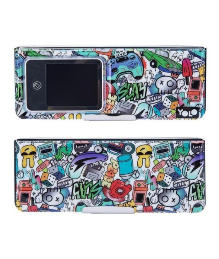 LCD Yolo Retro Boys Graffiti Κασετίνα με Κομπιουτεράκι και Οθόνη Αφής   ( Κορίτσι )  11600