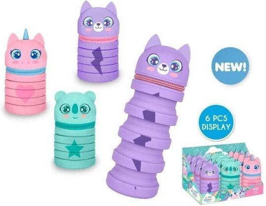 KIDS Stretchable Pencil Case SWEET DREAMS Μολυβοθήκη Αναπτυσόμενη σε 3 διαφορετικά χρώματα  KL11616