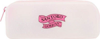 SANTORO - Santoro Gorjuss Glitter Pencil Case WILDFLOWER Κασετίνα Βαρελάκι Σιλικόνης με Γκλίτερ  1337GJ04