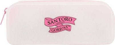 SANTORO - Santoro Gorjuss Glitter Pencil Case WILDFLOWER Κασετίνα Βαρελάκι Σιλικόνης με Γκλίτερ  1337GJ04