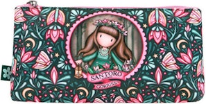 Santoro Gorjuss  Pencil Case WILDFLOWER Κασετίνα Βαρελάκι μίας Θέσης  1278J08