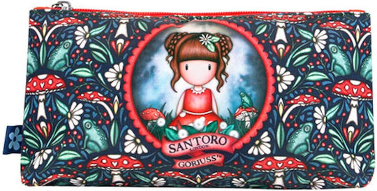 Santoro Gorjuss  Pencil Case LITTLE MUSHROOM  Κασετίνα Βαρελάκι μίας Θέσης  1278J07