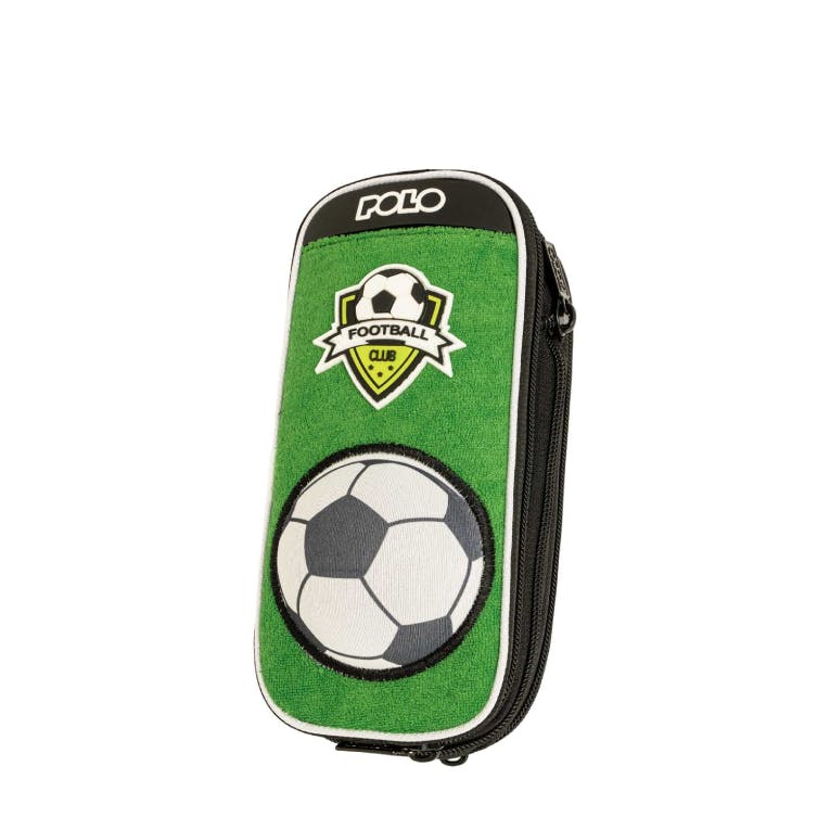 Polo Original Pencil Case ΚΑΣΕΤΙΝΑ REEL Football Κασετίνα Βαρελάκι με 2 Θήκες 9-37-054-8346